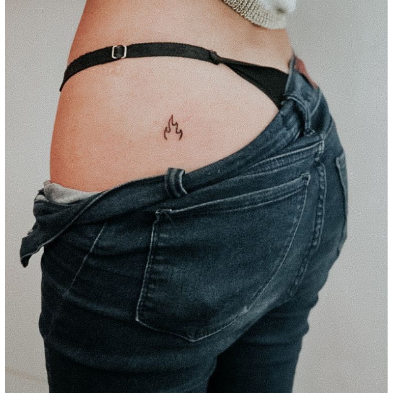 Minimalista Adesivos Tatuagem Temporária/- MATRI-Fogo Tatuagens Simples  Pequenos