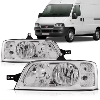 Farol Ducato 2005 2006 2007 2008 2009 2010 2011 2012 Foco Duplo Cromado