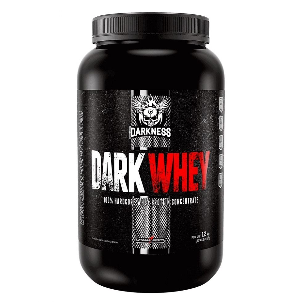 Dark Whey (1,2kg) Baunilha – Darkness