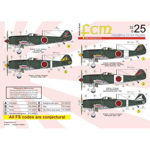 Decalque T-27 Tucano - 1/48 - FCM 48055