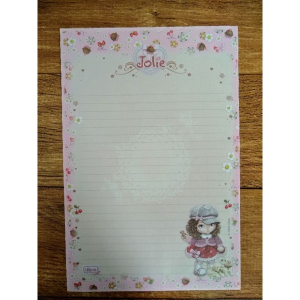 Papel De Carta Jolie Shopee Brasil 2657