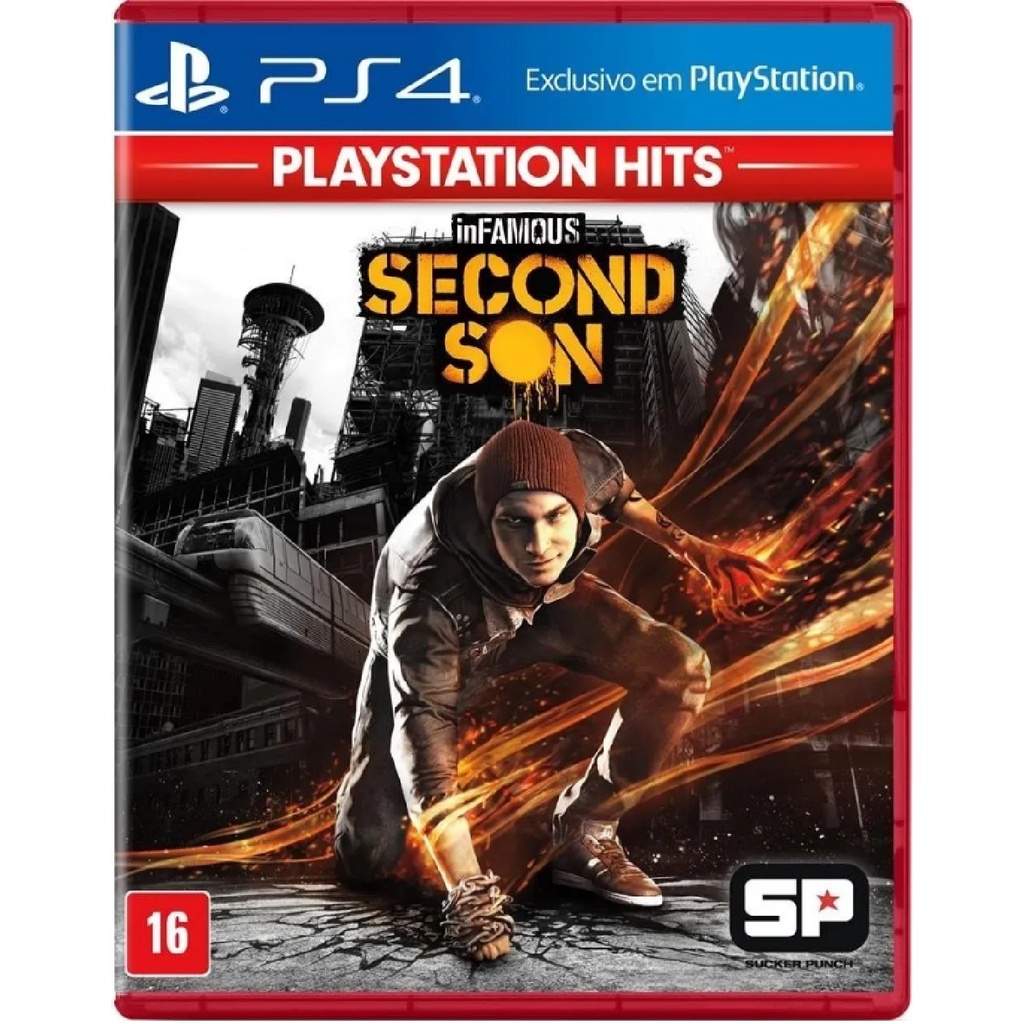 Infamous Second Son PS4 Mídia Física Novo Lacrado Original
