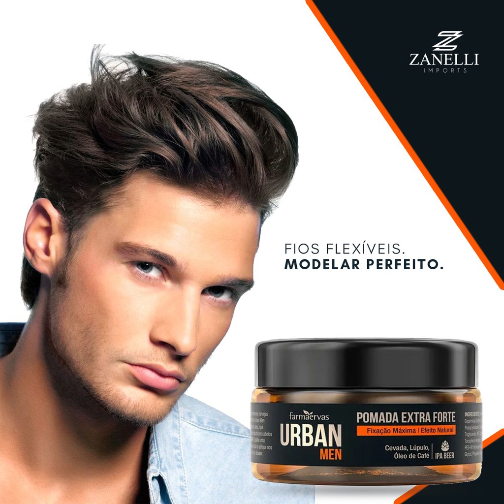 Pomada Modeladora Urban Men Extra Forte