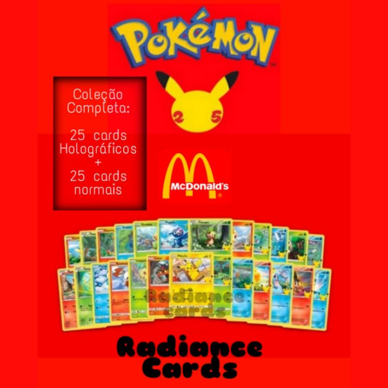 carta pokemon 25 aniversario - mcdonald's mcdon - Comprar Cartas  Colecionáveis antigas no todocoleccion