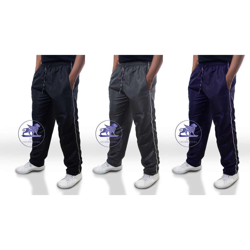 Calça Masculina Tactel 3 Bolsos Reforçada | Shopee Brasil