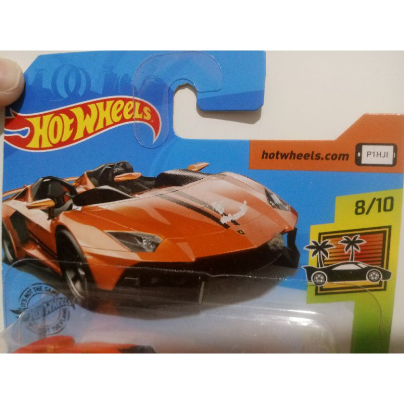 Bx328 Hot Wheels Police Lamborghini Aventador Coupe H3br