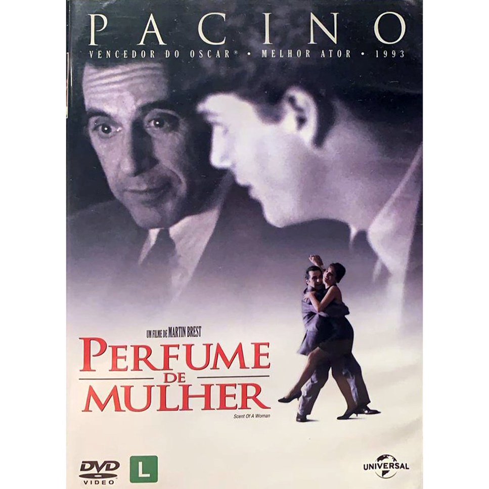 dvd Pacino Perfume de mulher um filme de MARTIN BREST scent of a