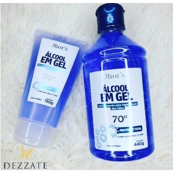 4 Álcool em Gel Hidratante 440g | Shopee Brasil