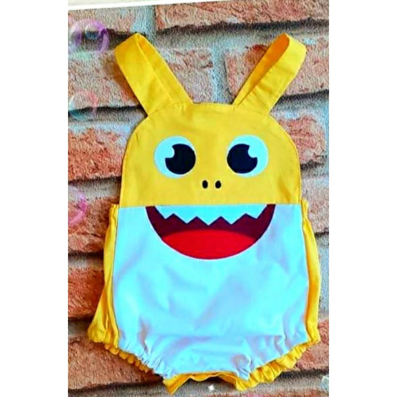 Baby best sale shark romper