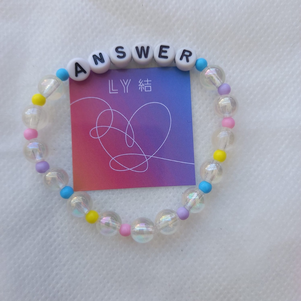 Coleção de pulseira BTS álbuns | Shopee Brasil