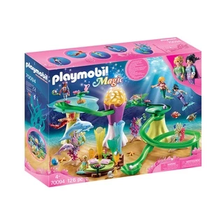 Playmobil - Enseada De Sereias Com Corais E Cúpula Iluminada