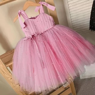 Bebê Menina Vestidos De Tule Vestido De Festa Para Crianças Princesa Aniversário Bonito Batismo Casamento
