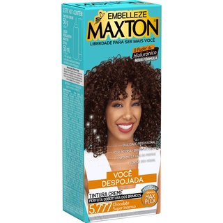 Tinta de cabelo maxton você mais despojada chocolate super intenso 5.777