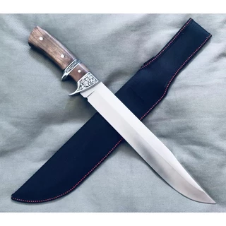 Faca De Pesca 39cm Churrasco Luxo Fulltang Inox Dd3