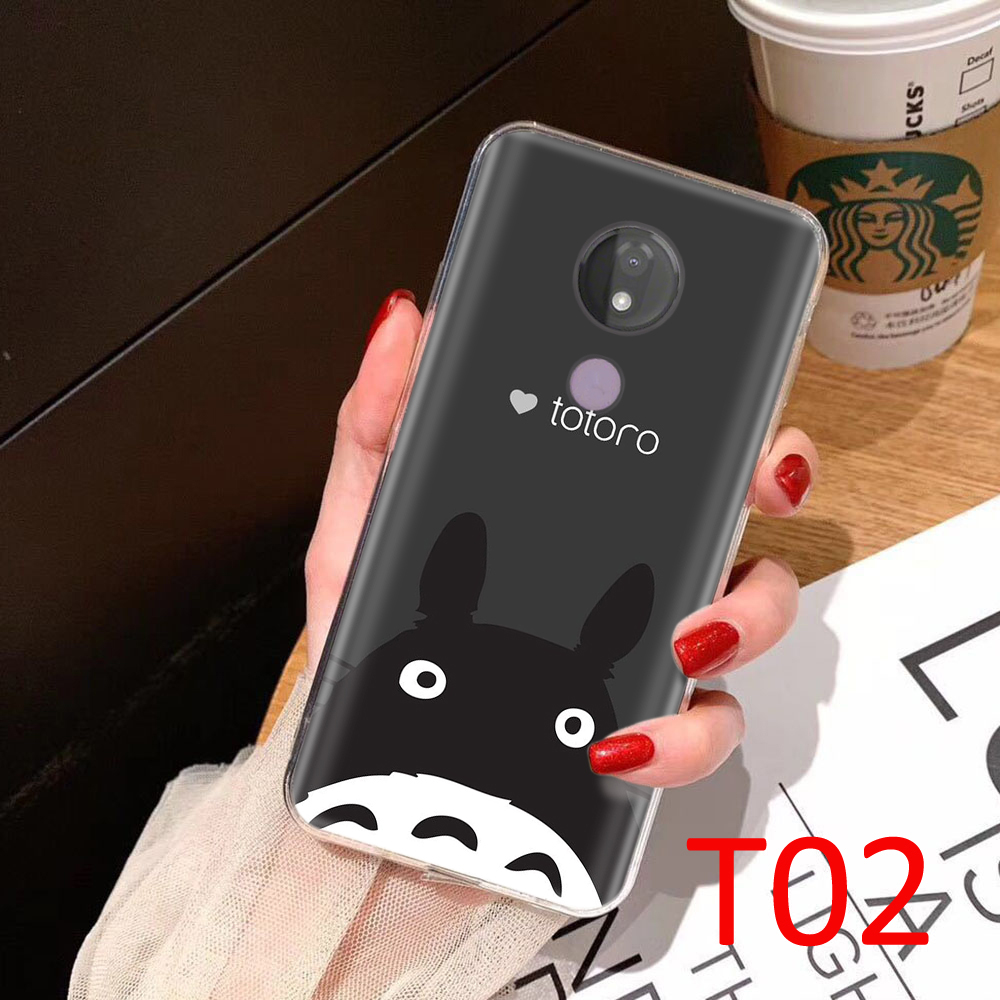 Ta48 Capa Transparente My Neighbor Totoro Para Motorola G6 Plus G7 G8 ...