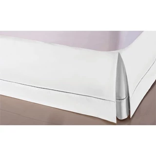 Saia Para Cama Box Casal Com Ponto Palito beatriz