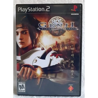 GENJI DAWN OF THE SAMURAI JOGO REPRÔ PARA PLAYSTATION 2