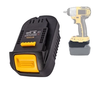 Adaptador De Bateria Para Makita Mt20Dl 18V Bl1830 Bl1860 Bl1815 Li-Ion Dewalt 18V 20V Dcb200