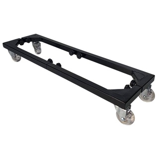 Suporte Com Rodas De Silicone Para Jardineiras Ajustável