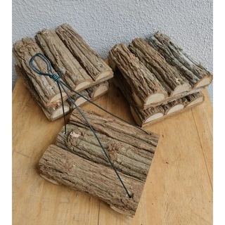 5 Jangadas de peroba amarela para cultivo de orquídeas! 18 x 20 cm Walkerianas e Nobilior! Essas vc só encontra aqui!!!!!