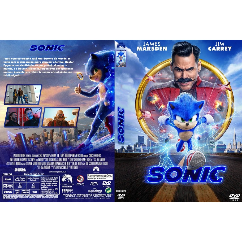 Sonic - O Filme (2020) - Cartazes — The Movie Database (TMDB)