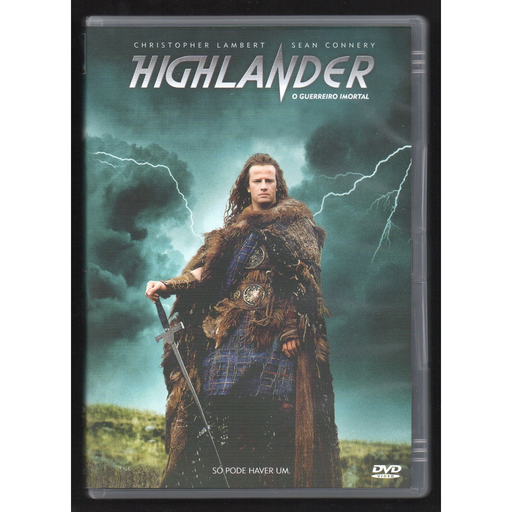 DVD Highlander | O Guerreiro Imortal | Christopher Lambert + Sean ...