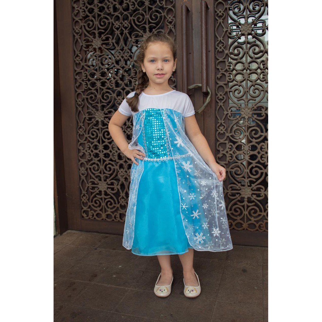 Roupa da store frozen para aniversário