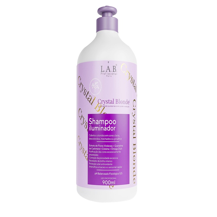 Crystal Blonde Shampoo 900ml | Shopee Brasil