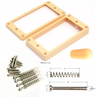 Molduras Les Paul Parafusos Inox Molas Ponteira Da chave