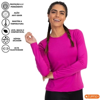 Camisa proteção 2024 solar feminina