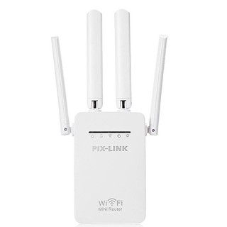 Repetidor e Amplificador Wifi Pix-link De 4 Antenas