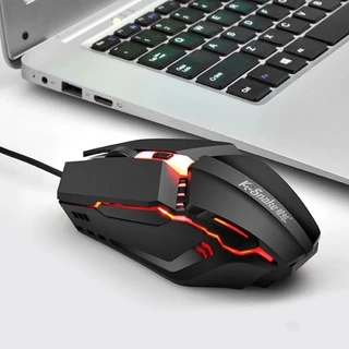 Mouse Gamer RGB Viper K- snaker 1600 dpi, mouse para laptop, notebook, universal, m11, e-sports, usb
