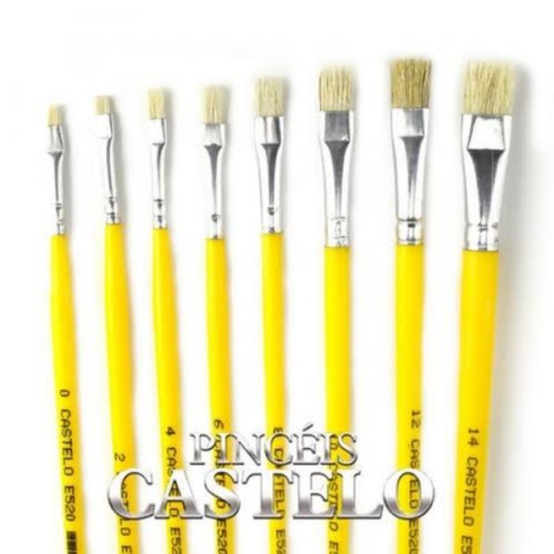 Pincel Castelo 520 chato