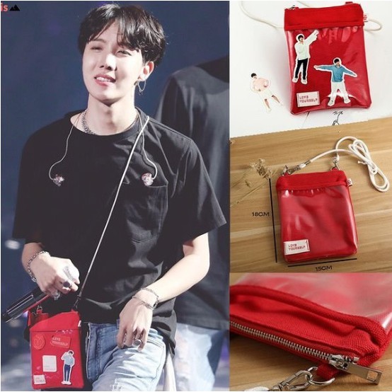 MINI SHOULDER BAG LOVE YOURSELF BTS STICKER