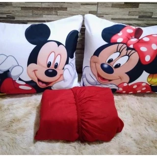 Jogo De Lençol Casal 3 Peças Tematico Diversos Ideal Para Cama Box - Poliester.