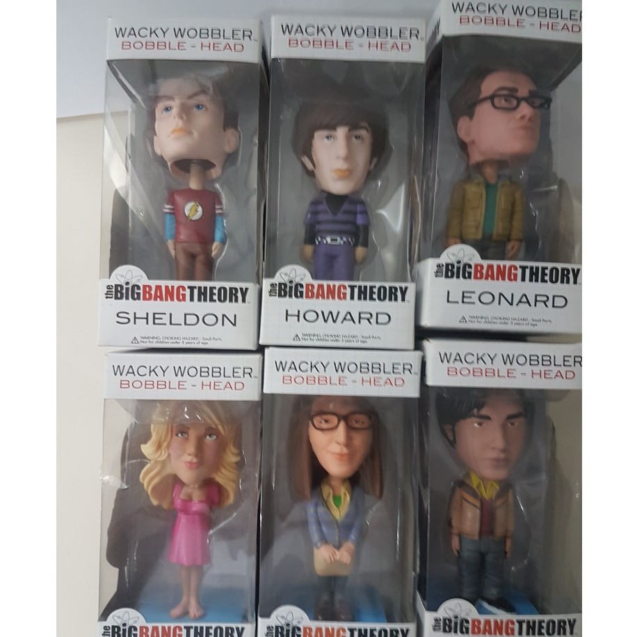 Big Bang Theory SHELDON Computer Sitter Bobble Head Figure, Funko