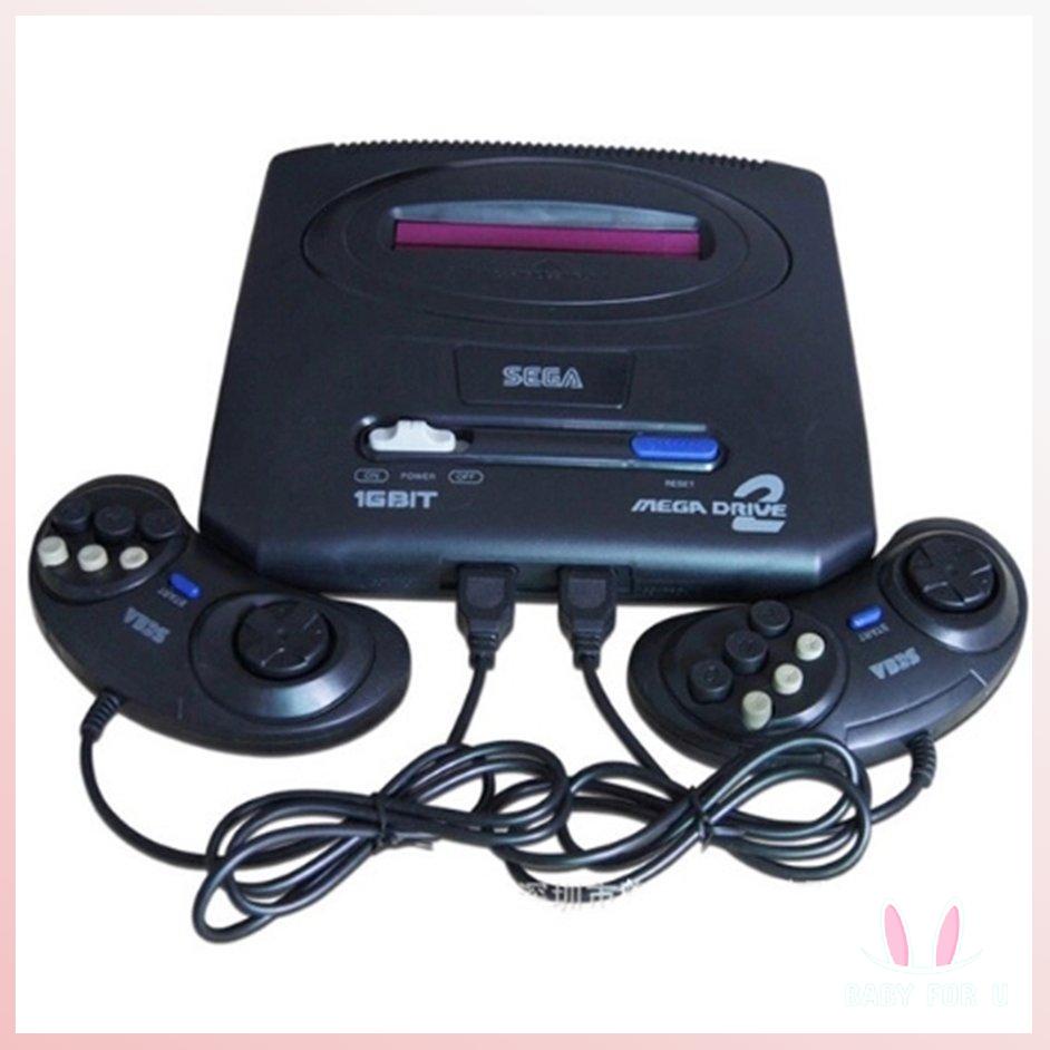 MD 16 Bits Second Built-in Game 368 In 1 Dual Handle Video Game Console