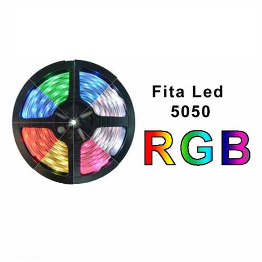 Rolo Fita Led Rgb Rolo M Leds Ip Metros Somente Rolo