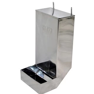 Comedouro Cães E Gatos 20kg Automático Inox Frete Grátis