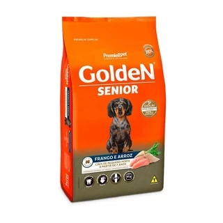 Ração Golden Mini Bits Senior Cães Adultos Pequenos Frango e Arroz 10Kg em Oferta na Shopee