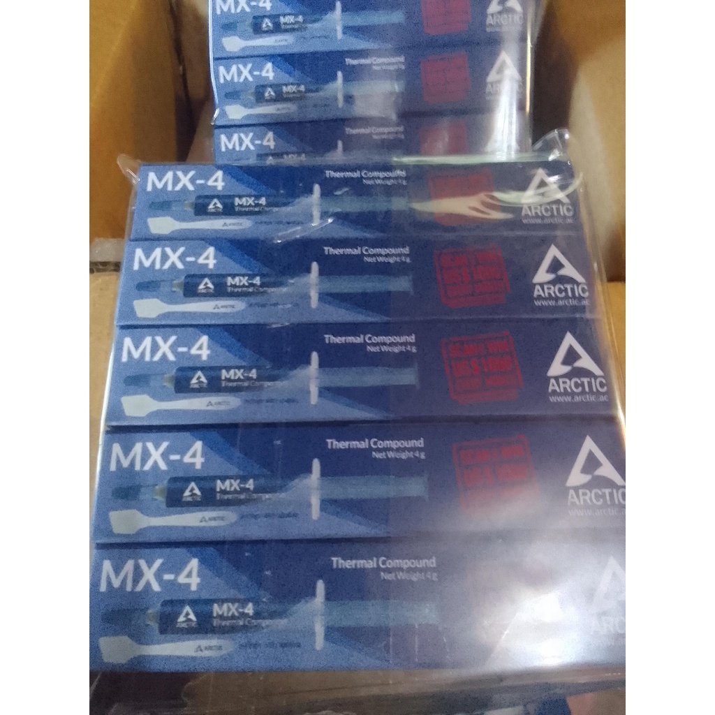 Pasta térmica Arctic Mx-4 4g Lacrada com QR-code!!!