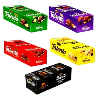 Kit Chocolate Talento GAROTO Todos Os Sabores - 5 Caixas