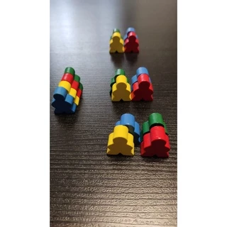 Meeple 20mm peças de reposição para jogos de tabuleiro Board Game