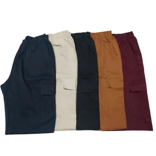 Bermuda Cargo de Sarja com Elastano - Plus Size