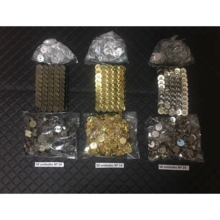 Kit Botão Imantado 14mm 150 unidades