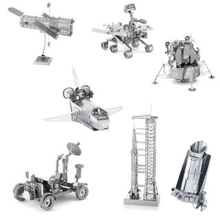 Quebra-Cabeça 3D Miniaturas De Metal Para Montar - Espaço