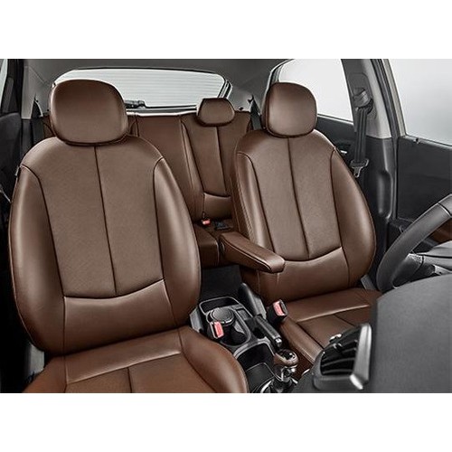 Capa Banco Couro Ecológico Hb20s Hb20 Hb20x Marrom