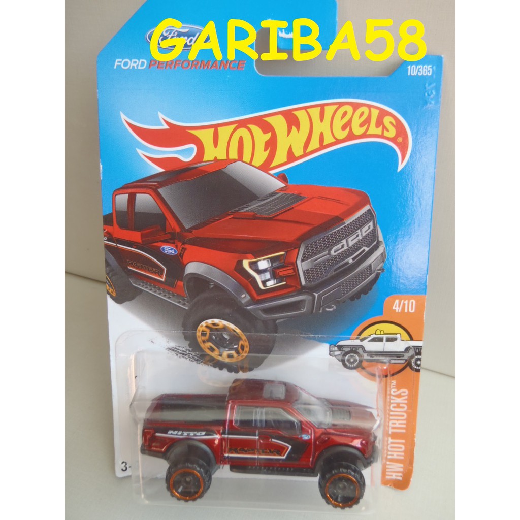 HOT WHEELS ´17 FORD F-150 RAPTOR 2017 TRUCKS GARIBA58
