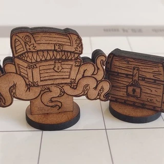Mímico ( Mimic) em miniatura para RPG em MDF