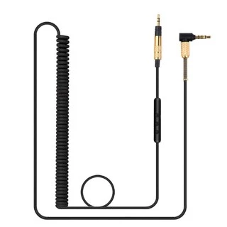 Para Sennheiser Momentum 2.0/HD4.40/4.50/4.30i/HD4.30G/3 3.0 2 1 1.0 HD1 Cabo De Fone De Ouvido Com Microfone 3.5mm A 2.5mm AUX Tampa De Substituição Do Áudio